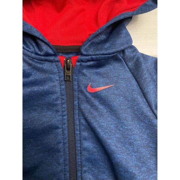 Nike toddler baby boys pants and jacket set blue red 24 months - Picture 3 of 9